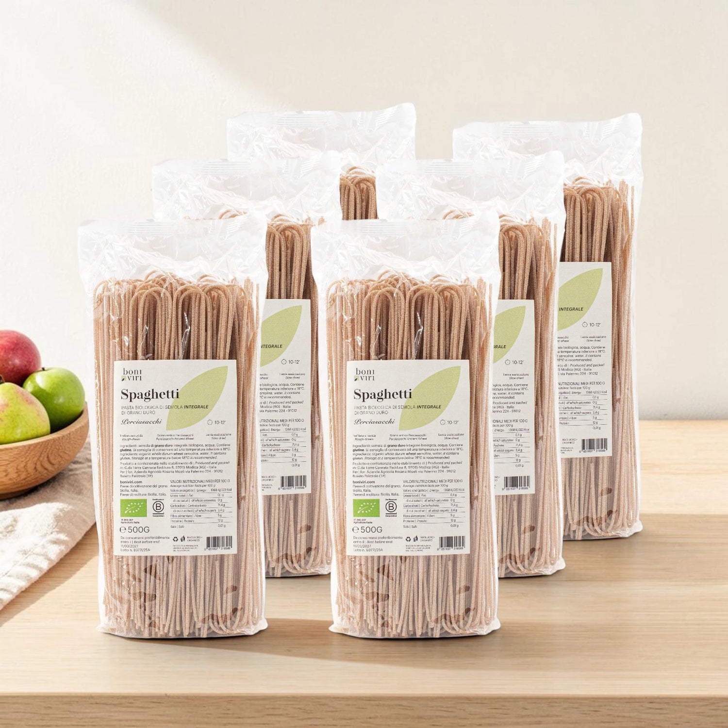 Spaghetti Pasta di Grani Antichi Perciasacchi Bio