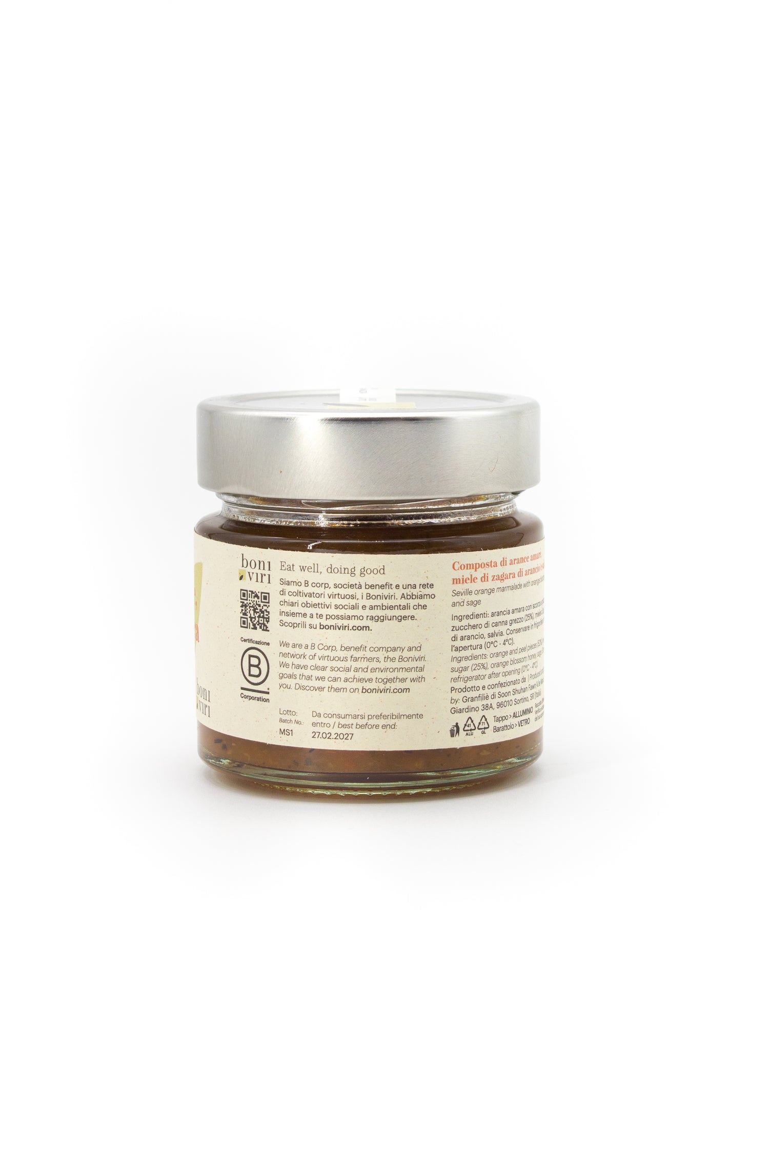 Composta di arance amare, miele di zagara e salvia