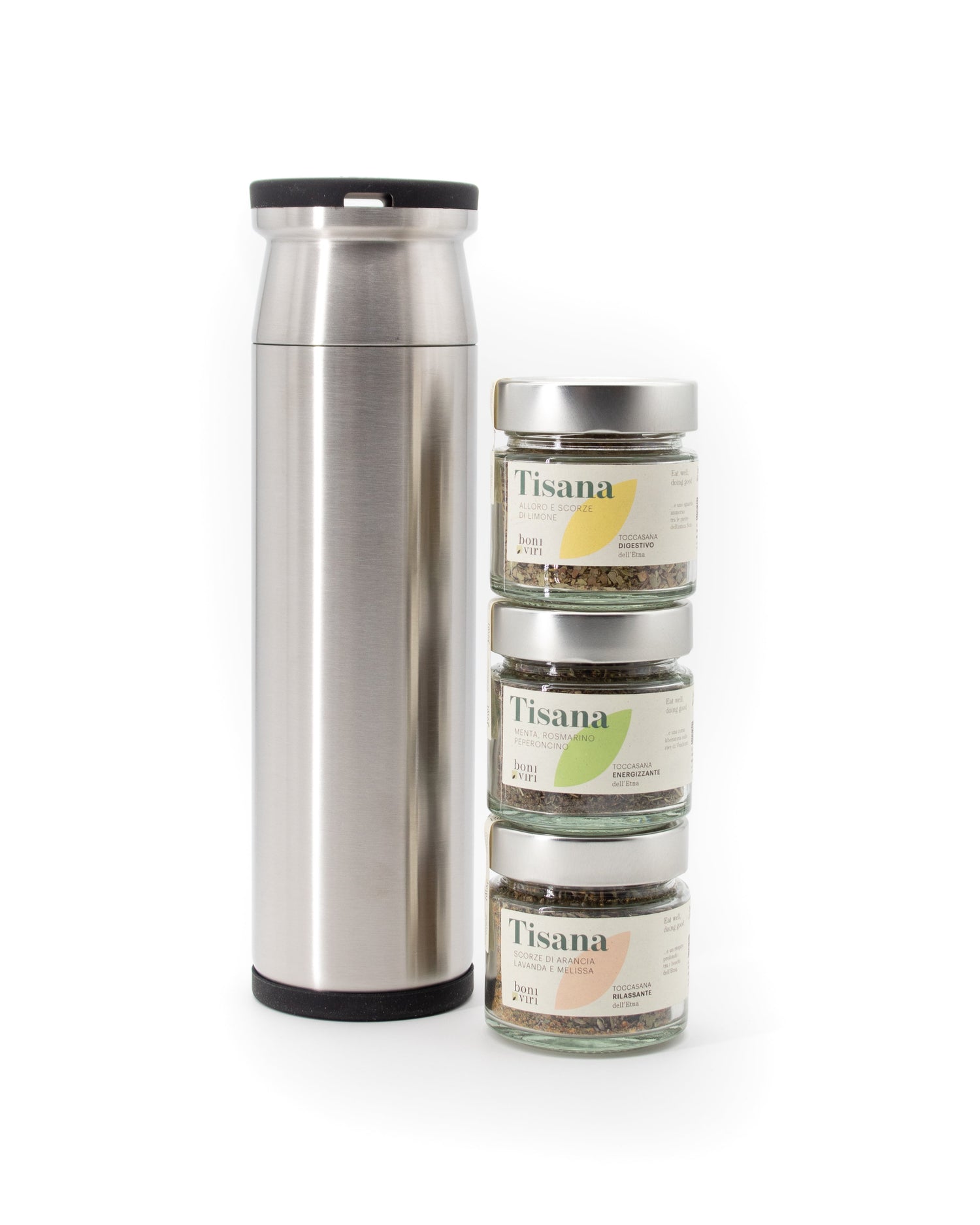 Caraffa filtrante Idra Living con tisane Boniviri