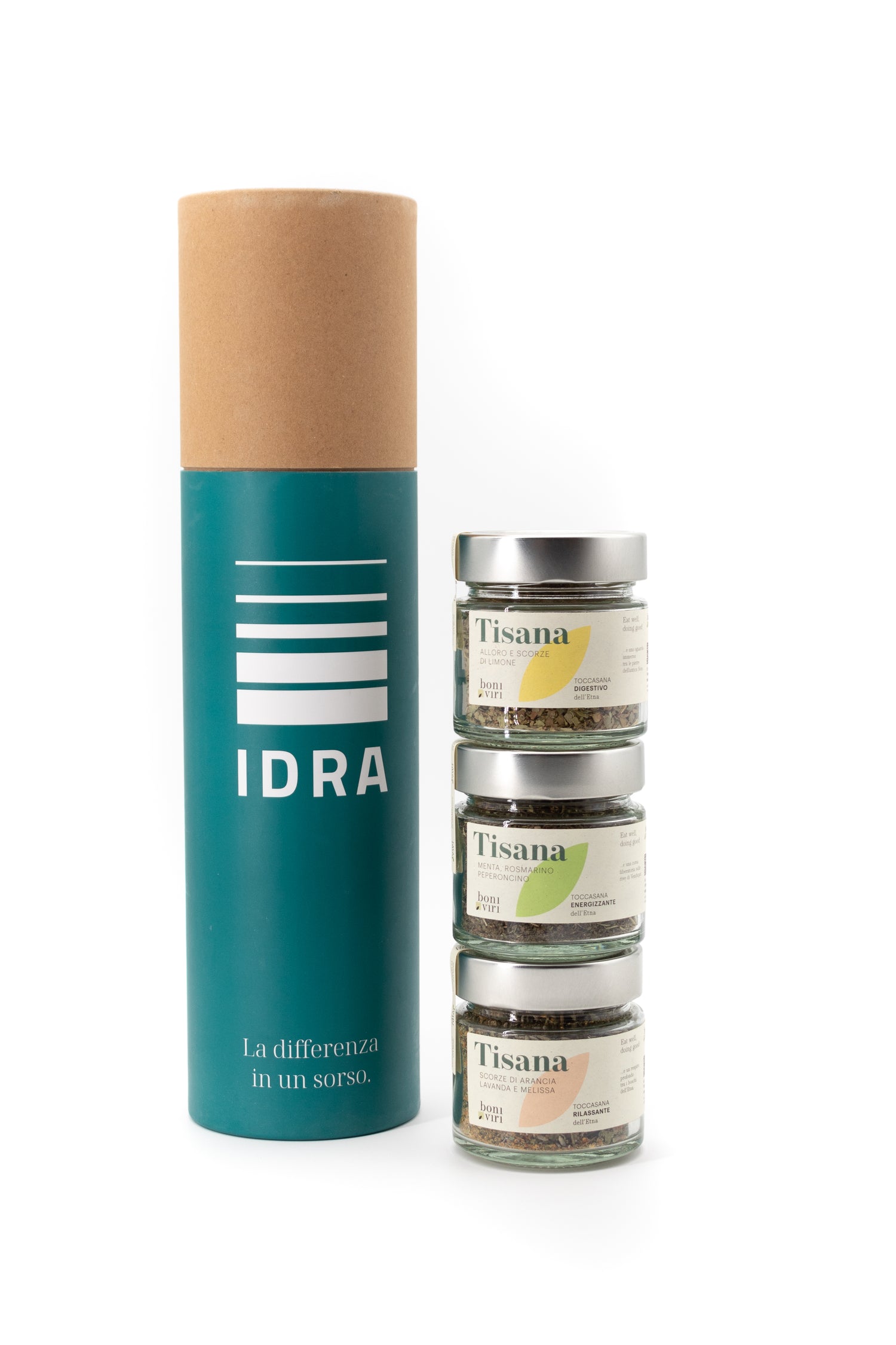 Caraffa filtrante Idra Living con tisane Boniviri