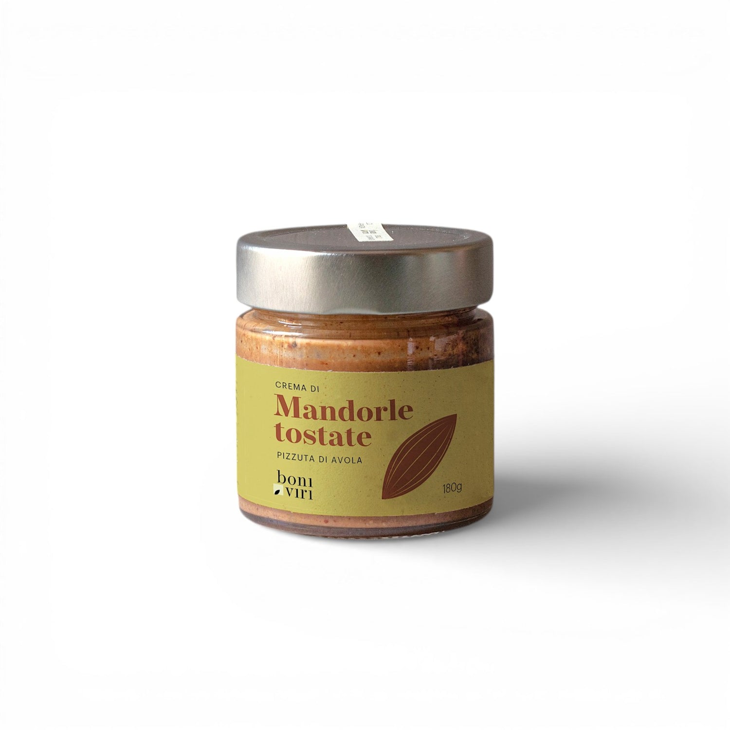 Crema di mandorle tostate con buccia