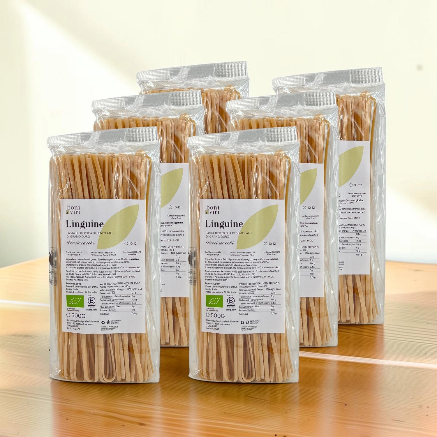 Linguine Pasta di Grani Antichi Perciasacchi Bio