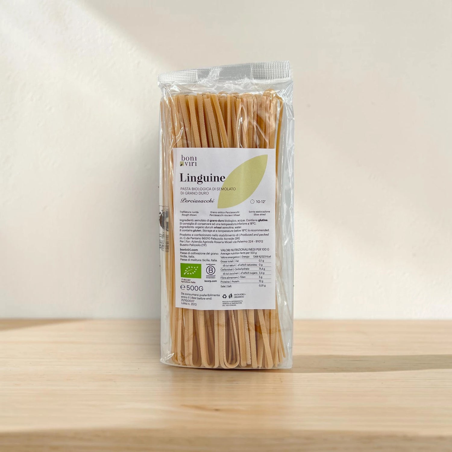 Linguine Pasta di Grani Antichi Perciasacchi Bio