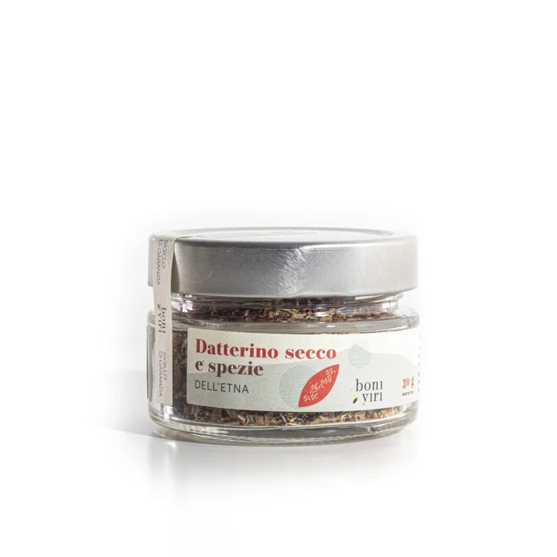 Mix spezie pomodorino datterino secco in barattolo