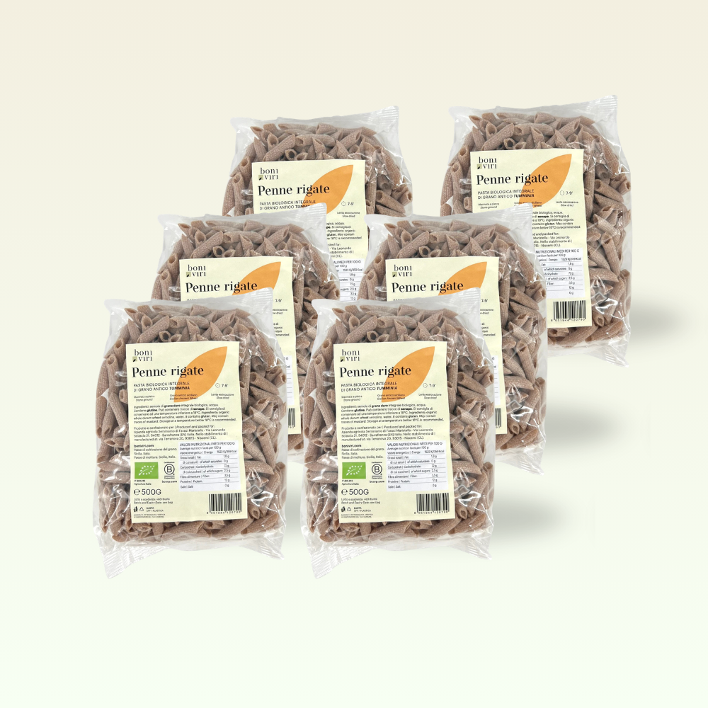 Penne Rigate Pasta Integrale di Grani Antichi Tumminia Bio