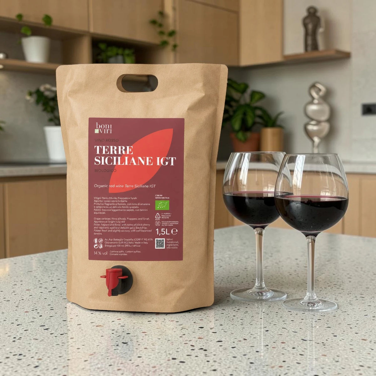 Nero d'Avola Bio Rotwein Sizilien