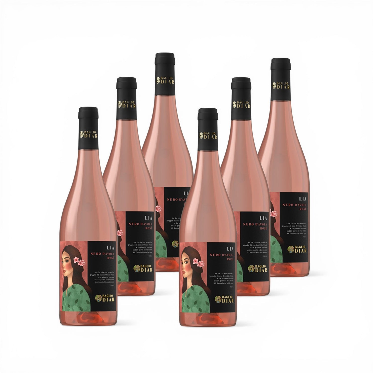 Nero d'Avola Rosé - Vino Bio Siciliano - Baglio Diar