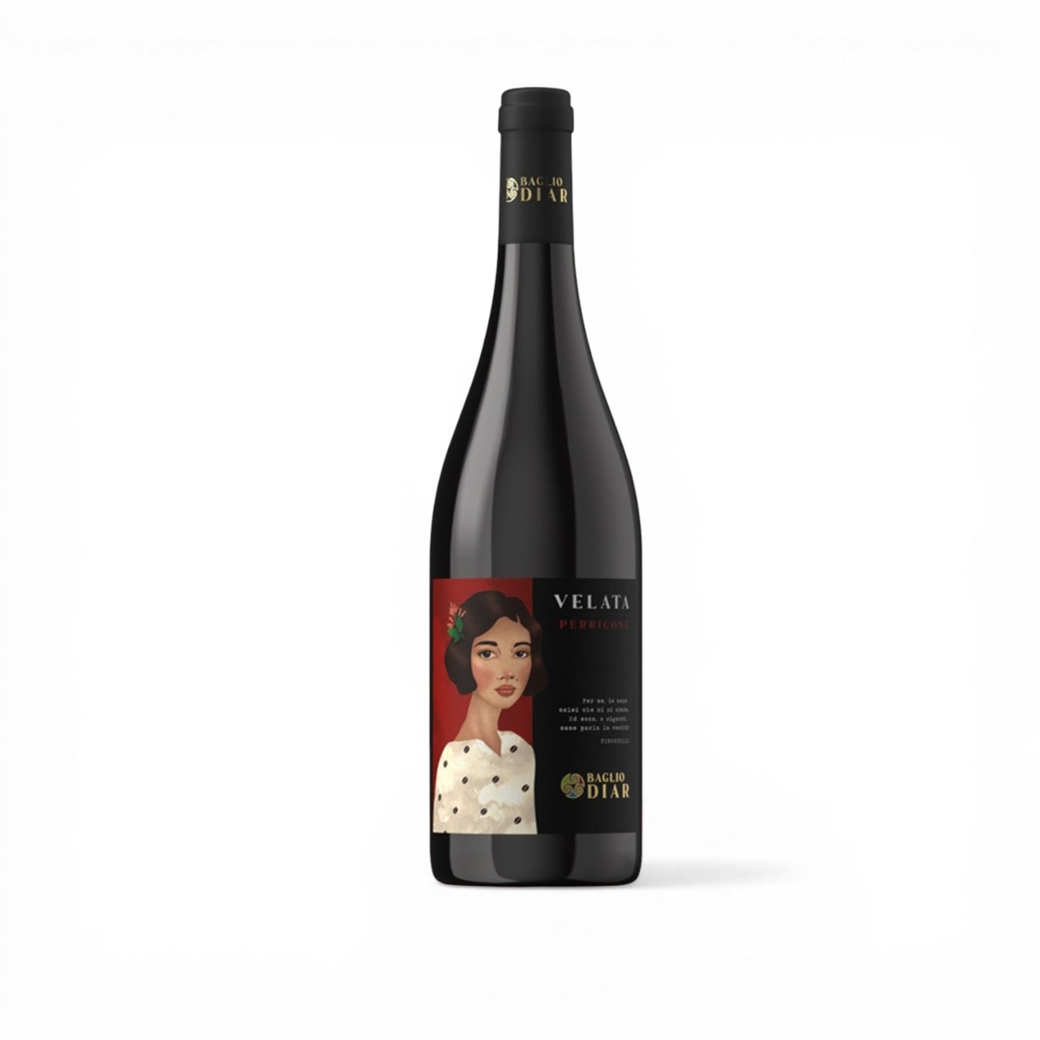 Perricone Vino Rosso Bio  Siciliano Baglio Diar