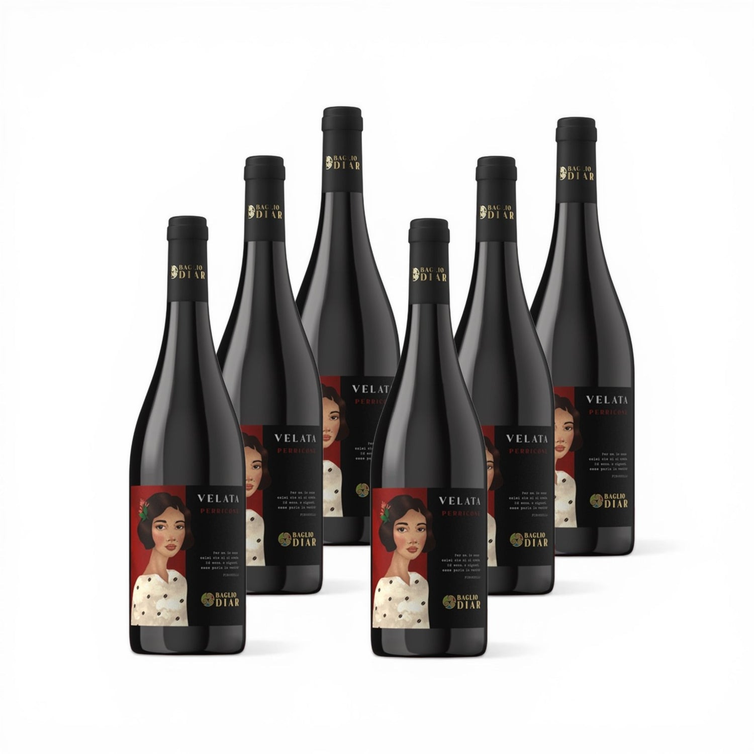 Perricone Vino Rosso Bio  Siciliano Baglio Diar