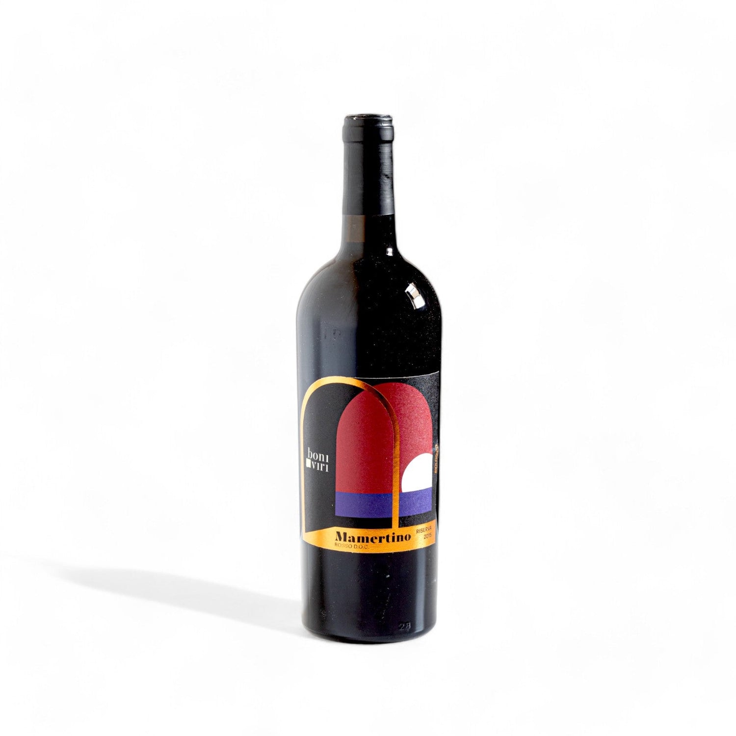 Vino rosso siciliano doc Mamertino Riserva 