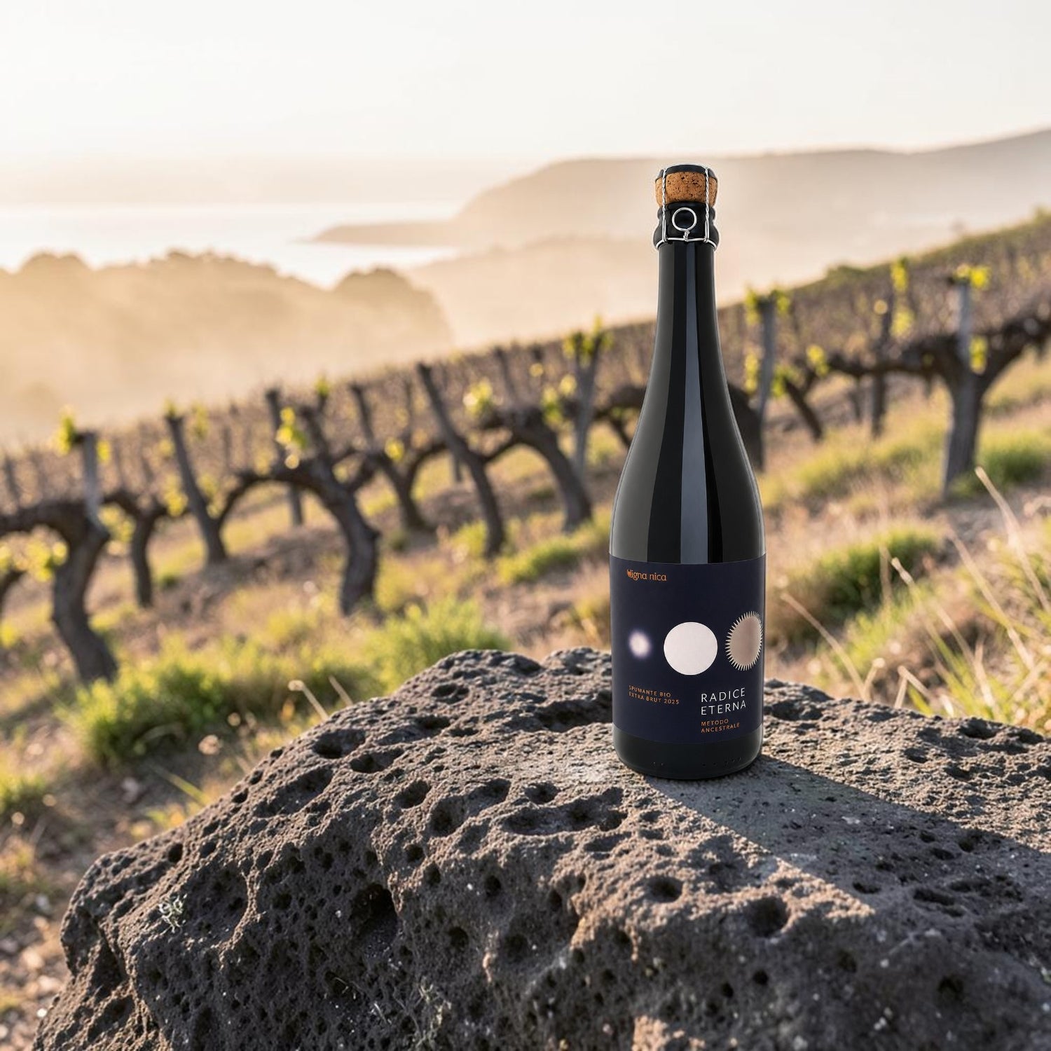 Spumante bio extra brut metodo ancestrale "Radice Eterna" - 75 cl